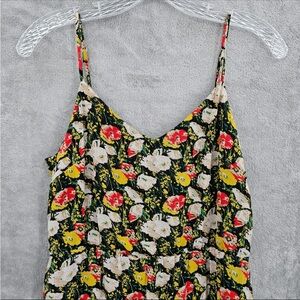 NWT J Crew Mercantile Tiered Maxi Dress 6 Sweet Pea Florals Chiffon J4427